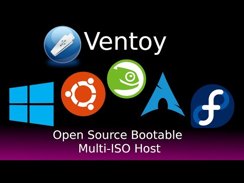 Ventoy - Open Source, powerful application allowing you to easily add multiple ISOs to boot from.