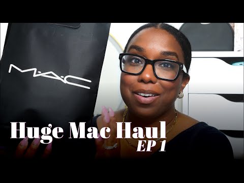Huge MAC Makeup Haul 🛍️ New + Throwback Faves | A Month of MAC Ep. 1