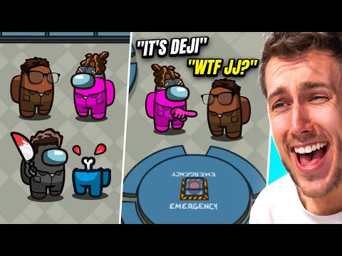 FUNNIEST NEW SIDEMEN AMONG US MOMENTS!