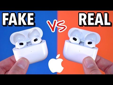 FAKE VS REAL Apple AirPods 3 - Buyers Beware 1:1 Clone