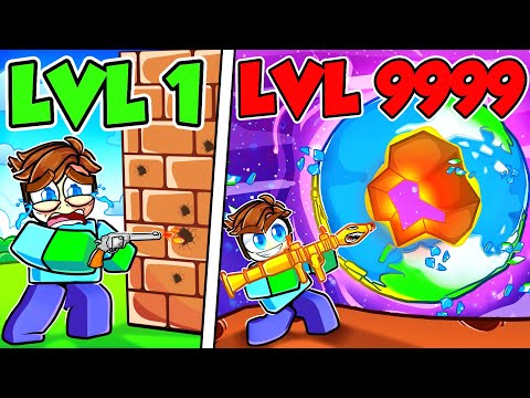 SHOOTING Through 9,872,943 WALLS in ROBLOX