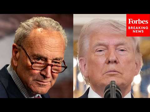 'Because Of Trump's Policies, People Are Hurting': Schumer Unleashes On Trump's Economic Policies