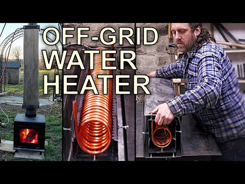 Wood Stove Water Heater Experiment - Surprising Results! Part 1