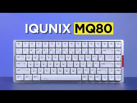 Is this the Best Low-Profile Keyboard of 2025? (IQUNIX MQ80 Review)