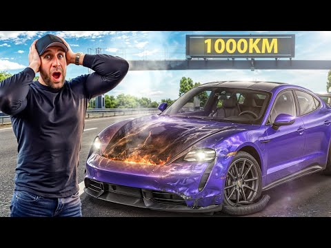 L’ENFER ! JE FAIS 1.300 KM EN VOITURE ÉLECTRIQUE🪫!! LA PANNE ÉTAIT PROCHE😱😨!!