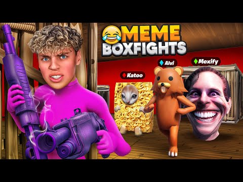Das XXL MEME BOXFIGHT CREATOR BATTLE in FORTNITE!