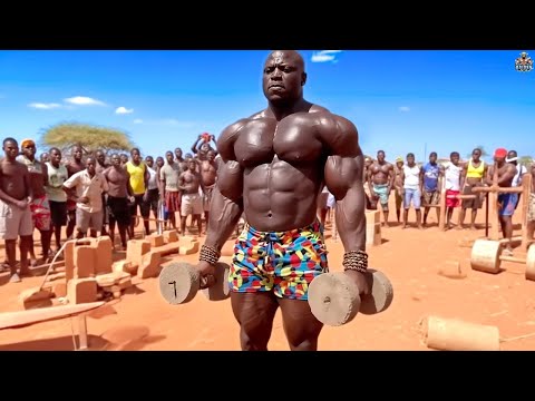 NO GYM - NO PROTEIN - BUT ABSOLUTELY JACKED - AFRICAN BODYBUILDERS