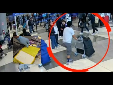 Mafias entregaban maletas con cocaína a burriers dentro del nuevo aeropuerto Jorge Chávez