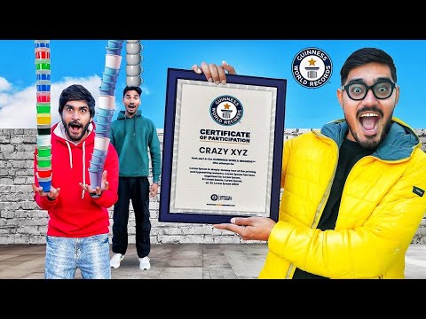 We Attempted 8 Guinness World Records Will we be able to get our name registered in the Guinness ...