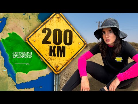 I Crossed SAUDI ARABIA on Foot 🦶🇸🇦 (in 5 Days)