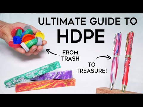 Beginners' Guide to Melting HDPE - How to Make a Recycled Plastic Pen