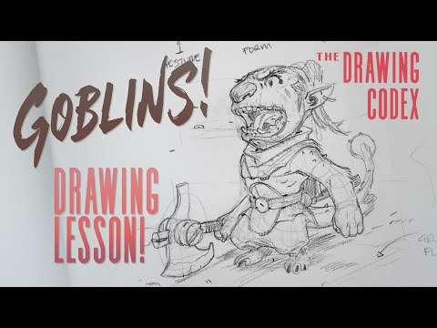 Apply The Fundamentals! (Let’s Draw some Goblins) - Gesture - Structure - Detail - Up Your Art Game!