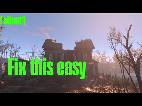 Fallout 4 Taffington Easy Roof Fix and Attic