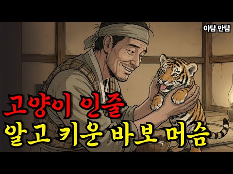 약초꾼에게 은혜 제대로 갚는 호랑이 이야기 |야담|만담|옛날이야기|옛날만담|사연