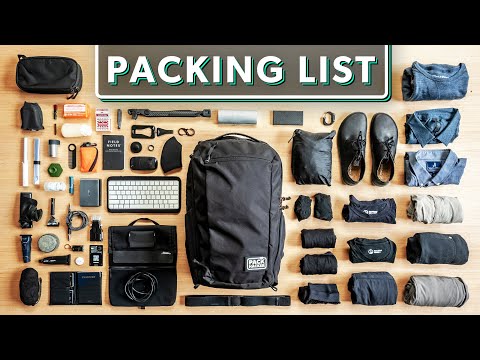 The Ultimate Digital Nomad Packing List 2025 | Gear For Minimalist Carry On Travel