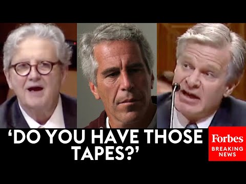 BREAKING NEWS: John Kennedy Asks FBI's Wray Point Blank About Jeffrey Epstein Island Tapes