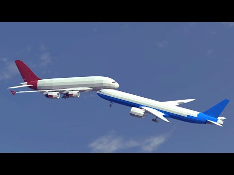 Airplane Crashes & Shootdowns #26 | Besiege