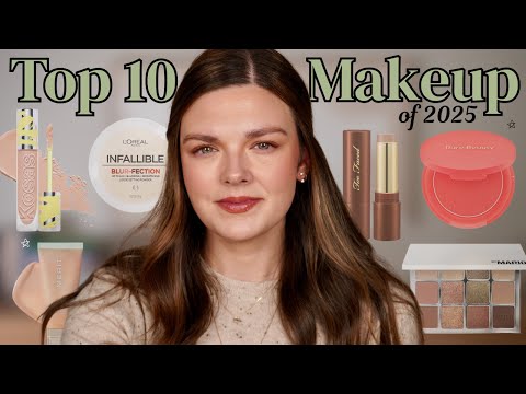 The BEST Makeup I Tried In 2025...Top 10!