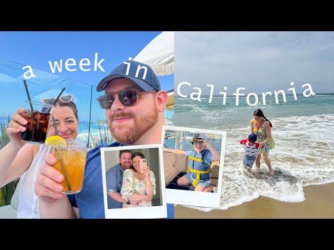 A week in California 🍊Newport Beach Harbour, Fashion Island, Laguna Beach 