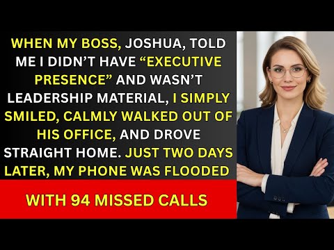 My Boss Said I Wasn't Qualified—Two Days Later I Had 94 Missed Calls