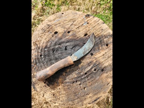 I forged a knife pt 1!!