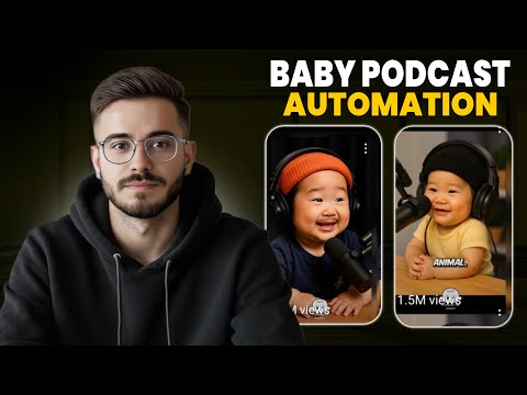 How to Make a Viral Talking Baby Podcast with AI in Minutes!
