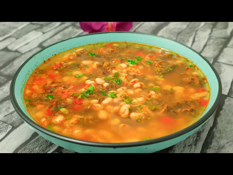 How to make the most delicious bean soup? 🥦 Simple and quick recipe!
