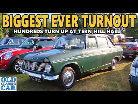 UNEXPECTED sightings at the Tern Hill Hall classic car meet