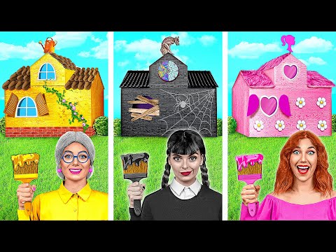 Eine Farbige Haus Challenge | Lustige Momente von Multi DO Challenge