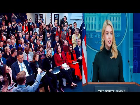 WATCH: Press Sec. Leavitt Defends Trump's Davos Remarks & Updates on ICE Protests