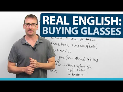 Learn Real English: Buying Glasses