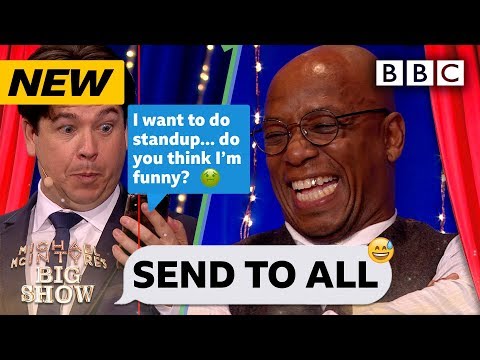 Ian Wright's mates text pranked in Send To All! 😂 | Michael McIntyre's Big Show - BBC