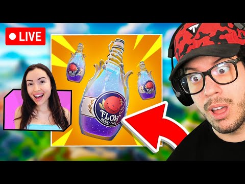 Playing FORTNITE with MY GIRLFRIEND! (Winning Every Game)