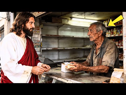 UN DUEÑO DE TIENDITA QUEBRADO LE DIO FIADO A UN EXTRAÑO HAMBRIENTO... PERO ERA JESÚS EN PERSONA...