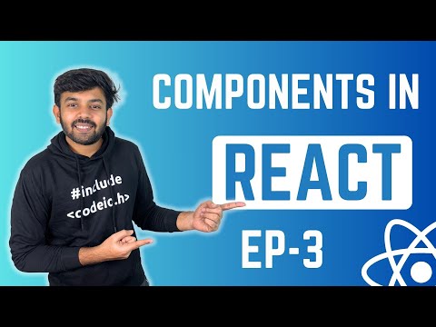 React components | React Ep-3 | code io - Tamil