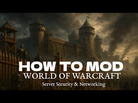 Modding WoW Beginner to Hero — Server Security & Networking