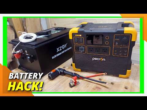 NEVER Buy Expensive Expansions – DIY PECRON Battery Hack!