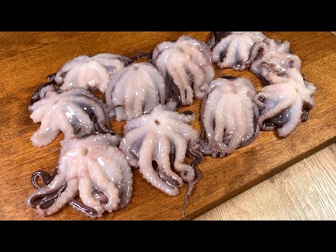 Ich brate Oktopus nach portugiesischer Art! Diesen Trick habe ich von einem alten Fischer gelernt!