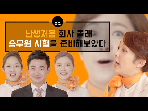 [이거레알] 난생처음 회사 몰래 승무원 시험을 준비해보았다