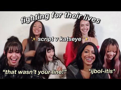 katseye vs their script (struggling endlessly)