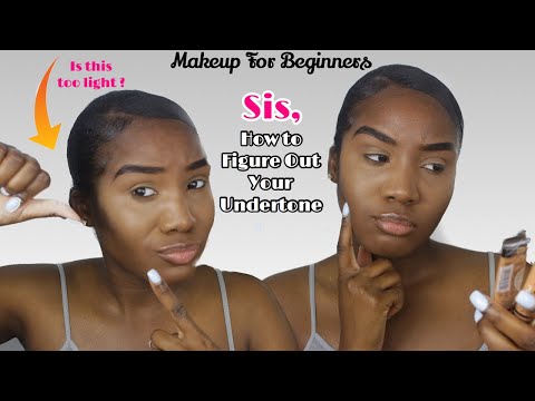 SIS Let's Figure Out Your UNDERTONE | FINDING YOUR CONCEALER/FOUNDATION SHADE | Makeup For Beginners