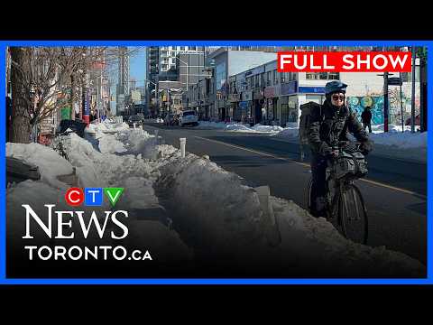 Snow-covered bike lanes still uncleaned in Toronto  | CTV News Toronto at Noon for Feb. 11, 2026