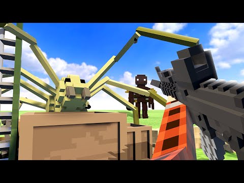 Building Against LETHAL COMPANY Monsters - Teardown Mods Gameplay