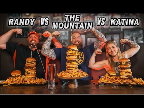Iceland's Tallest Burger Challenge w/ The Mountain @Hafthorjulius and @KatinaEatsKilos