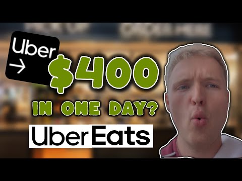 Is $400 possible in ONE day on UBER EATS in 2025?