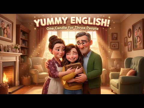 Why Only ONE Candle on Her Birthday? | Touching English Story for Beginners (Slow & Easy)