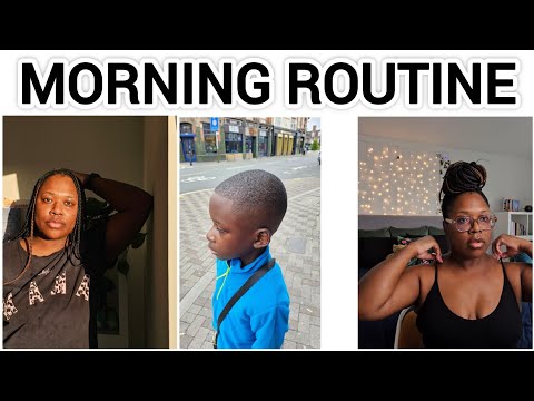 SINGLE MOM MORNING ROUTINE WORKING 2 JOBS