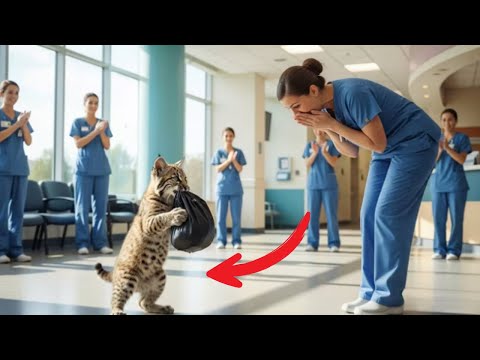 A Bobcat Dragged A Black Bag To The Hospital — What Doctors Found Inside Left Them In Tears!