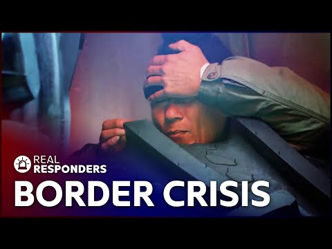 Massive Border Raid Uncovers 24 Illegal Workers Hiding in a Truck | Real Responders