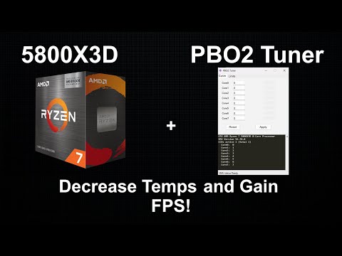5800X3D Undervolted with PBO2 Tuner (Setup Guide and Performance Testing)